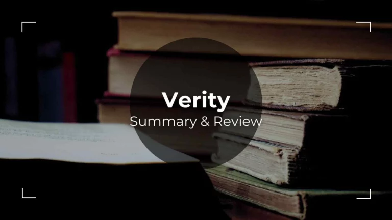 Verity Book Summary & Review – Between Truth and Deception